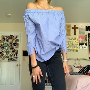 Off the shoulder blouse